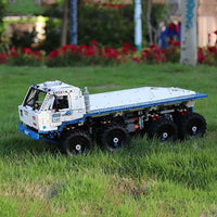 Thumbnail for Building Blocks Tech MOC 13144 APP Motorized Heavy Tow Truck Bricks Toy - 16