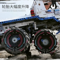 Thumbnail for Building Blocks Tech MOC 13144 APP Motorized Heavy Tow Truck Bricks Toy Construction Set Toys - 20
