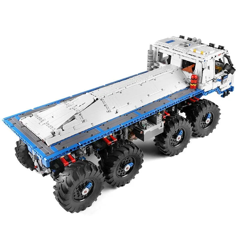 Building Blocks Tech MOC 13144 APP Motorized Heavy Tow Truck Bricks Toy Construction Set Toys - 7