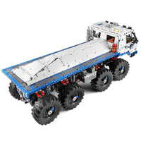 Thumbnail for Building Blocks Tech MOC 13144 APP Motorized Heavy Tow Truck Bricks Toy Construction Set Toys - 7
