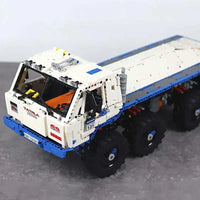 Thumbnail for Building Blocks Tech MOC 13144 APP Motorized Heavy Tow Truck Bricks Toy Construction Set Toys - 12