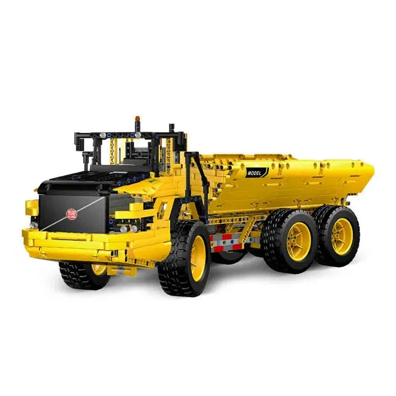 Building Blocks Tech MOC 17010 Motorized RC Custom Dump Truck Bricks Toys Construction Set Toys - 1