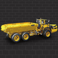 Thumbnail for Building Blocks Tech MOC 17010 Motorized RC Custom Dump Truck Bricks Toys Construction Set Toys - 3
