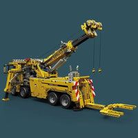 Thumbnail for Building Blocks Tech MOC 17028 APP RC Fire Service Rescue Truck Bricks Toy - 4