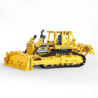 Thumbnail for Building Blocks Tech MOC APP Bulldozer RC Caterpillar D8K Bricks Toy 17024 Construction Set Toys - 12