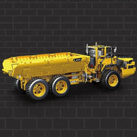 Thumbnail for Building Blocks Tech MOC APP Motorized RC Custom Dump Truck Bricks Toy 17010 - 10