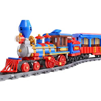 Thumbnail for Building Blocks Tech MOC APP Motorized RC Dream Train Bricks Toy 12004 Construction Set Toys - 8