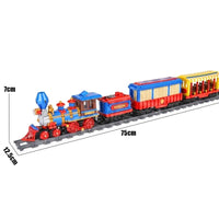 Thumbnail for Building Blocks Tech MOC APP Motorized RC Dream Train Bricks Toy 12004 Construction Set Toys - 12