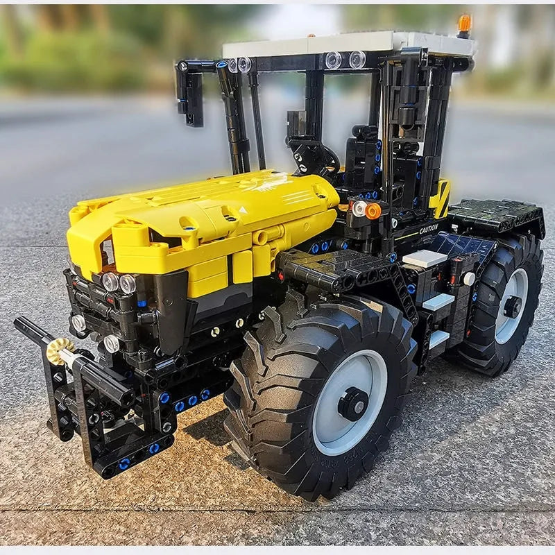 Building Blocks Tech MOC APP RC Tractor Fastrac 4000ER Truck Bricks Toys 17019 - 11