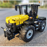 Thumbnail for Building Blocks Tech MOC APP RC Tractor Fastrac 4000ER Truck Bricks Toys 17019 - 11