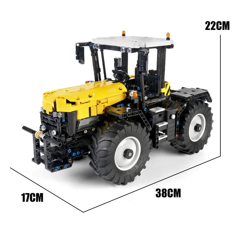 Building Blocks Tech MOC APP RC Tractor Fastrac 4000ER Truck Bricks Toys 17019 - 15