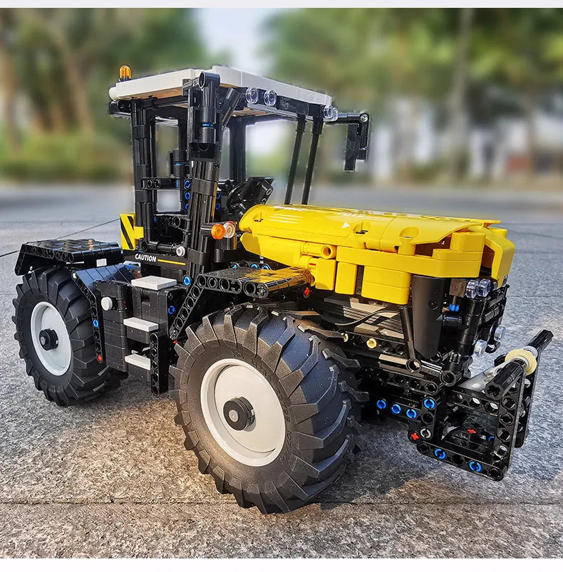 Building Blocks Tech MOC APP RC Tractor Fastrac 4000ER Truck Bricks Toys 17019 - 12