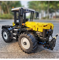 Thumbnail for Building Blocks Tech MOC APP RC Tractor Fastrac 4000ER Truck Bricks Toys 17019 Construction Set Toys - 12