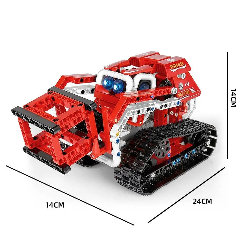 Building Blocks Tech MOC APP Transport RC Robot Bricks Toy 15048 - 11