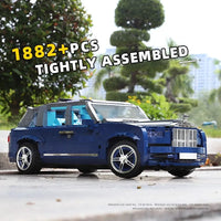 Thumbnail for Building Blocks Tech MOC Classic Car RR Cullinan Bricks Toys Kids 10017 Construction Set Toys - 10