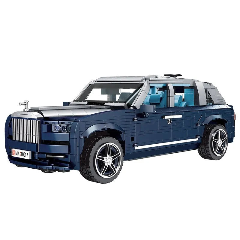 Building Blocks Tech MOC Classic Car RR Cullinan Bricks Toys Kids 10017 Construction Set Toys - 6