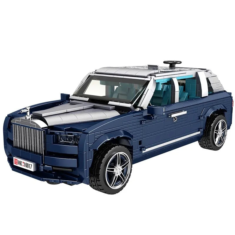 Building Blocks Tech MOC Classic Car RR Cullinan Bricks Toys Kids 10017 Construction Set Toys - 1
