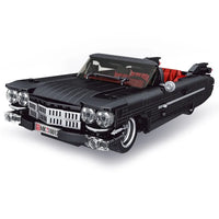 Thumbnail for Building Blocks Tech MOC Classic Vintage Car Cadillac Eldorado Bricks Toy 10012 - 1
