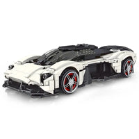 Thumbnail for Building Blocks Tech MOC Creative AS-Valkyrie Racing Car Bricks Toy 10016 - 3