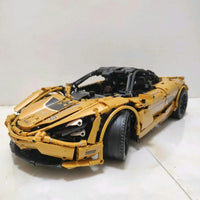 Thumbnail for Building Blocks Tech MOC McLaren 720S Super Racing Car Bricks Toys 13145S Construction Set Toys - 13