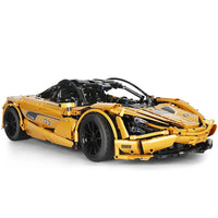Thumbnail for Building Blocks Tech MOC McLaren 720S Super Racing Car Bricks Toys 13145S - 6