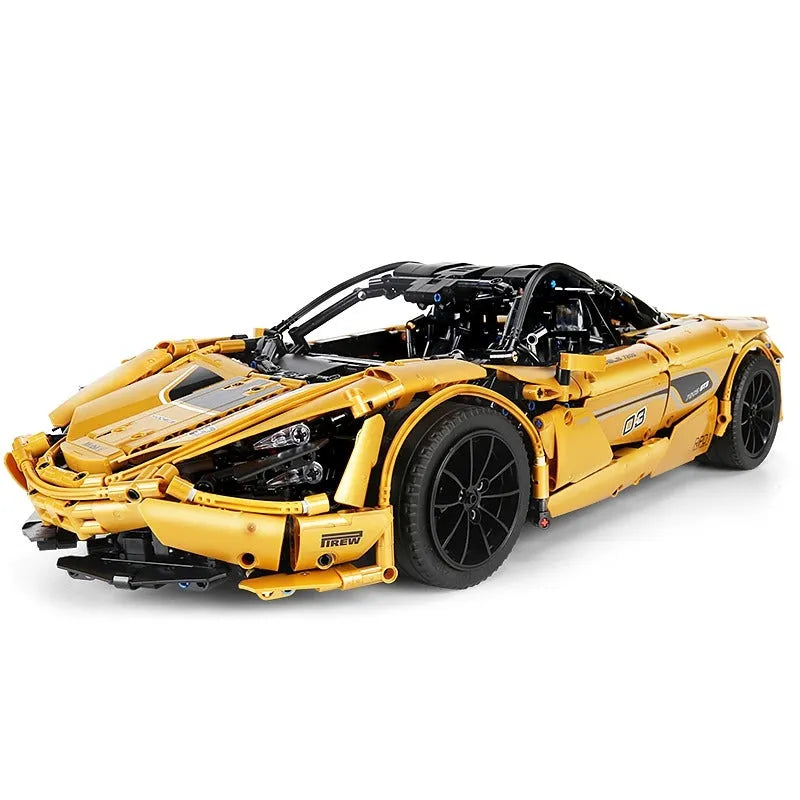 Building Blocks Tech MOC McLaren 720S Super Racing Car Bricks Toys 13145S Construction Set Toys - 1