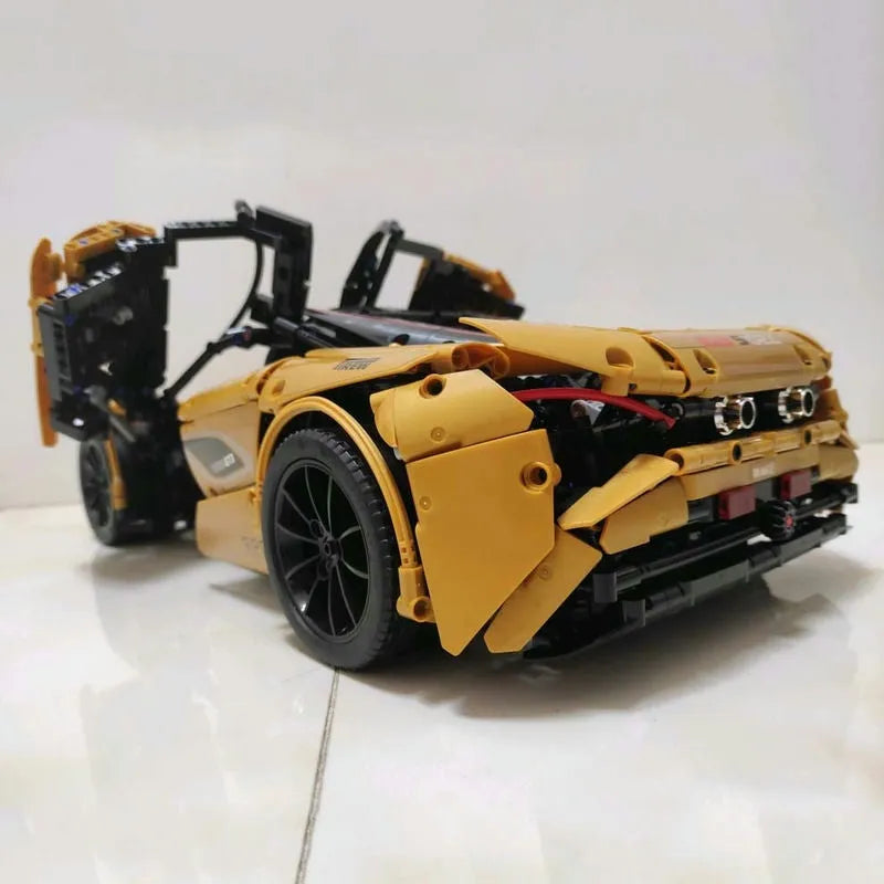 Building Blocks Tech MOC McLaren 720S Super Racing Car Bricks Toys 13145S Construction Set Toys - 10