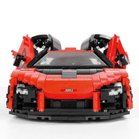 Thumbnail for Building Blocks Tech MOC McLaren Senna Racing Sports Car Bricks Toys 10007 - 8