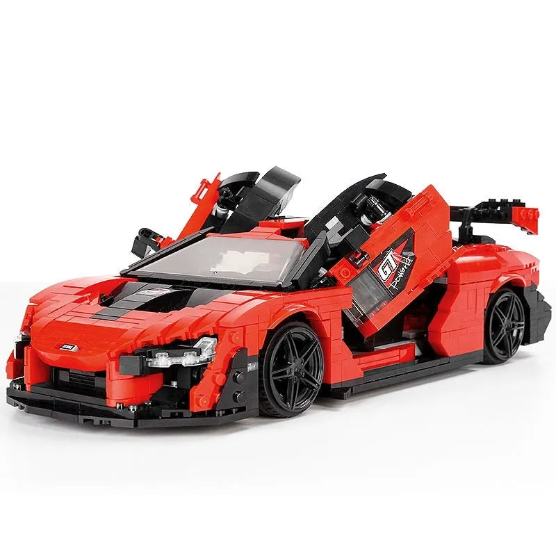 Building Blocks Tech MOC McLaren Senna Racing Sports Car Bricks Toys 10007 - 1