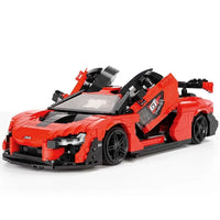 Thumbnail for Building Blocks Tech MOC McLaren Senna Racing Sports Car Bricks Toys 10007 - 1