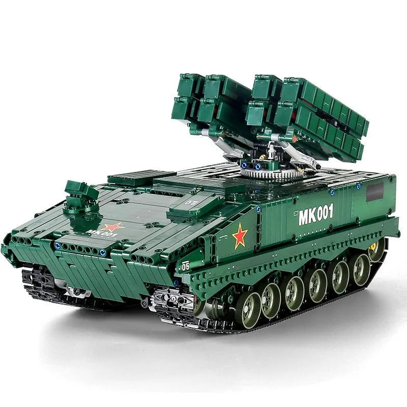 Building Blocks Tech MOC Military RC APP HJ10 Anti Tank Missile Bricks Toys Construction Set Toys - 1