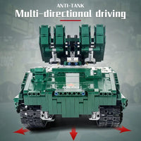 Thumbnail for Building Blocks Tech MOC Military RC APP HJ10 Anti Tank Missile Bricks Toys Construction Set Toys - 9