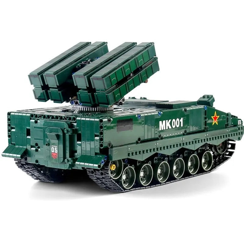 Building Blocks Tech MOC Military RC APP HJ10 Anti Tank Missile Bricks Toys - 2