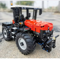 Thumbnail for Building Blocks Tech MOC Motorized RC Fastrac Roller Tractor Truck Bricks Toy 17020 - 16