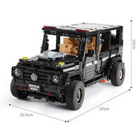 Thumbnail for Building Blocks Tech MOC Off - Road SUV G500 AWD Wagon Bricks Toys - 2