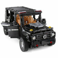Thumbnail for Building Blocks Tech MOC Off - Road SUV G500 AWD Wagon Bricks Toys - 5