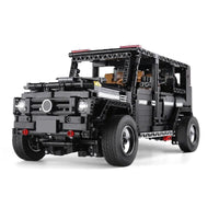 Thumbnail for Building Blocks Tech MOC Off - Road SUV G500 AWD Wagon Bricks Toys - 1