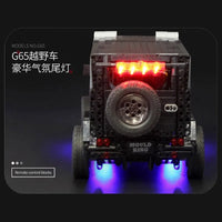 Thumbnail for Building Blocks Tech MOC Off-Road SUV G500 AWD Wagon Bricks Toys - 6