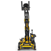 Thumbnail for Building Blocks Tech MOC Pneumatic Telescopic Forklift Truck Bricks Toy - 9