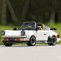 Thumbnail for Building Blocks Tech MOC Porsche 911 Targa Racing Sports Car Bricks Toys 13103 - 7