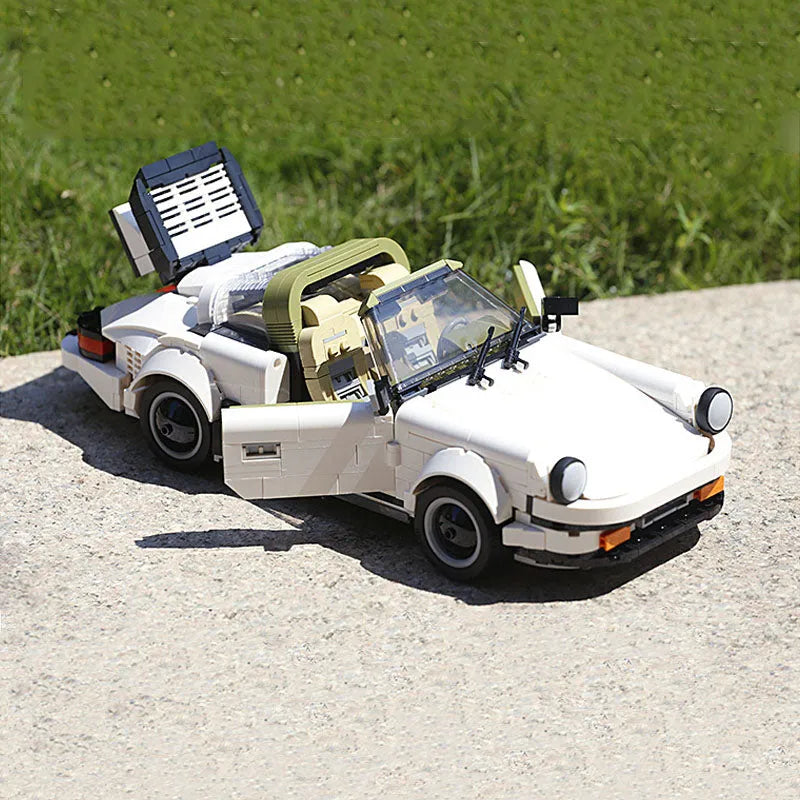 Building Blocks Tech MOC Porsche 911 Targa Racing Sports Car Bricks Toys 13103 - 2