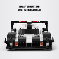 Thumbnail for Building Blocks Tech MOC Porsche 919 Racing Sports Car Bricks Toy 10002 - 3