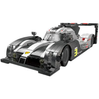 Thumbnail for Building Blocks Tech MOC Porsche 919 Racing Sports Car Bricks Toy 10002 - 2
