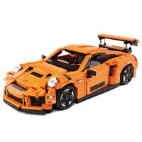 Thumbnail for Building Blocks Tech MOC Porsche GT3 RS Racing Sports Car Bricks Toy 13129 - 1