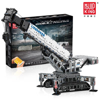 Thumbnail for Building Blocks Tech MOC RC APP Liebherr Crawler Crane Bricks Toy 17002 - 5