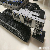 Thumbnail for Building Blocks Tech MOC RC APP Liebherr Crawler Crane Bricks Toy 17002 - 16