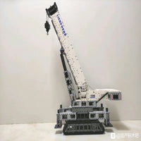 Thumbnail for Building Blocks Tech MOC RC APP Liebherr Crawler Crane Bricks Toy 17002 Construction Set Toys - 14