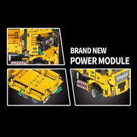 Thumbnail for Building Blocks Tech MOC RC APP Man TGX Dump Truck Bricks Toy 15025 - 9