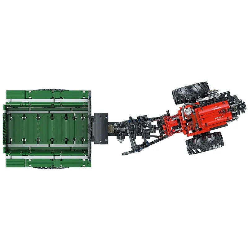 Building Blocks Tech MOC RC APP Motorized Farm Tractor Bricks Toys 17005 - 5