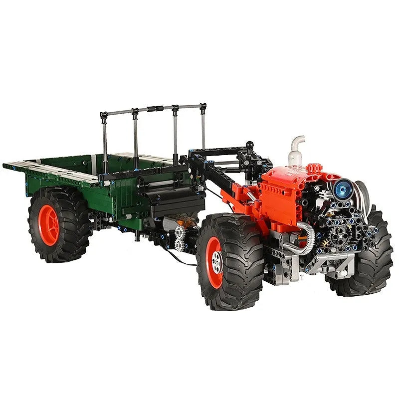 Building Blocks Tech MOC RC APP Motorized Farm Tractor Bricks Toys 17005 - 9